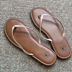 Shade & Shore Tan Flip-Flops
